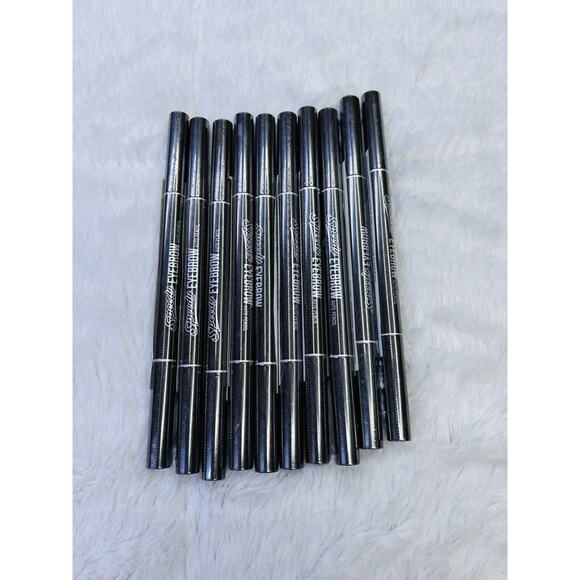 Peripera Speedy Skinny Brow Eyebrow Pencil #1 Black Brown 10pk - Picture 1 of 9